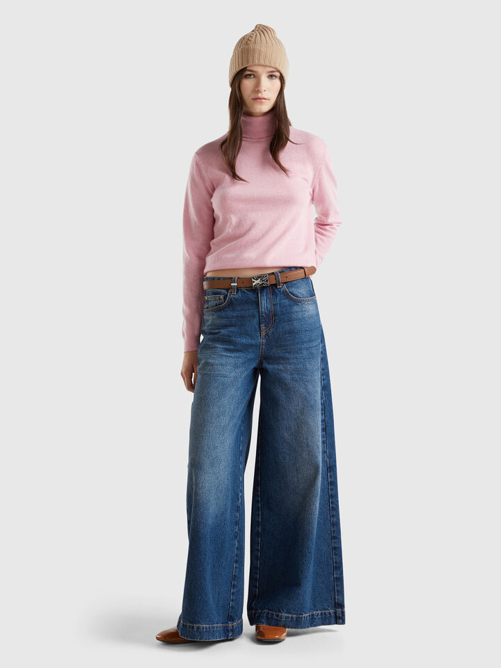 TURTLE NECK SWEATER Women image number 3